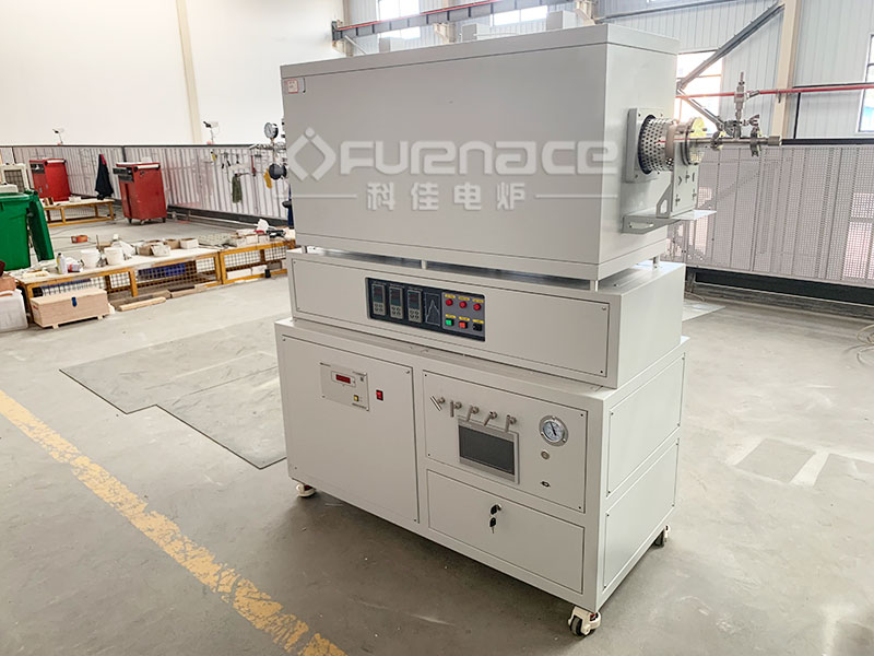 3溫區管式CVD系統實拍圖