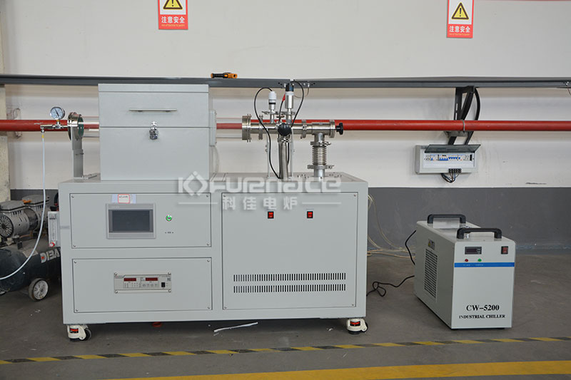 1100℃管式真空CVD電爐實拍