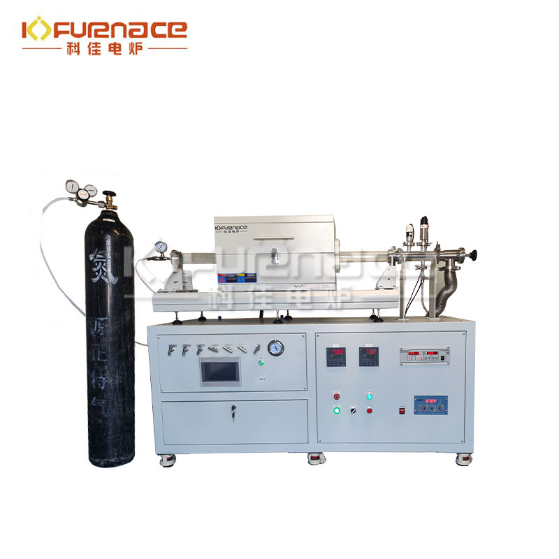 1200℃兩溫區滑道CVD管式爐