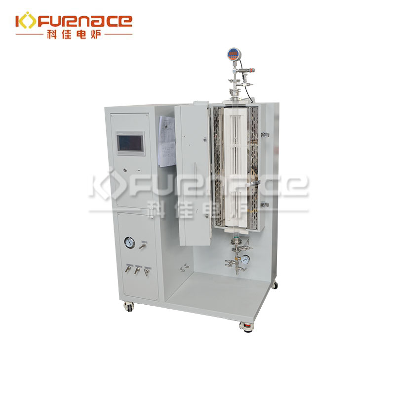 立式雙溫區CVD鍍膜管式爐