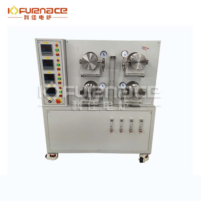 四通道真空管式爐
