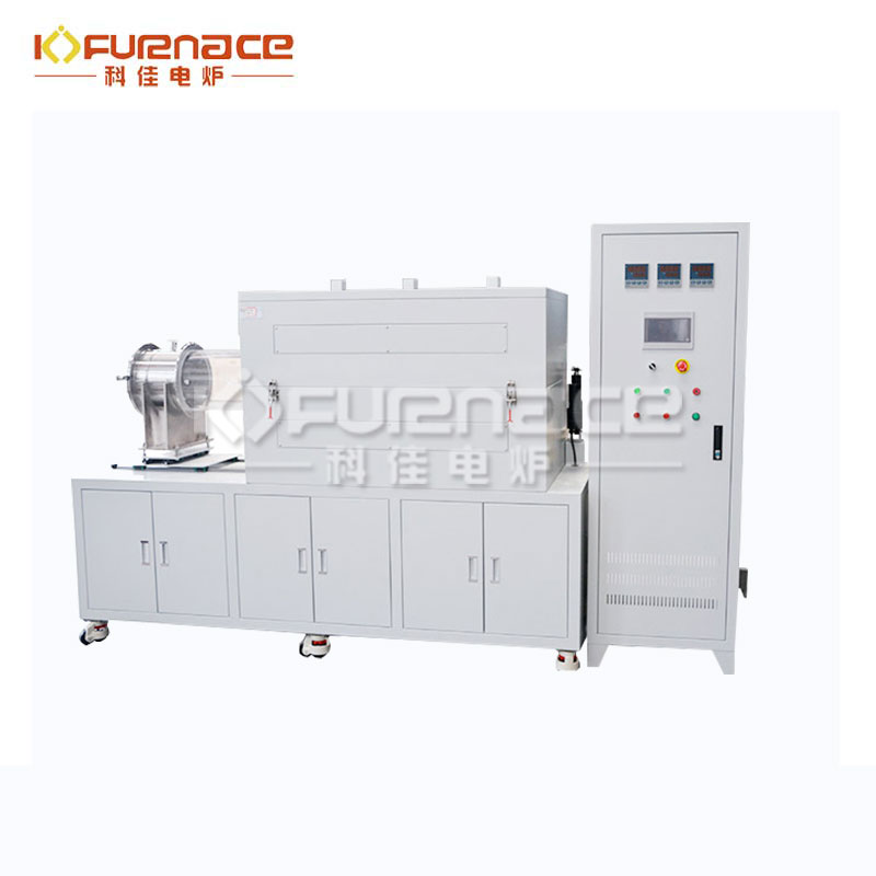 帶滑動法蘭大管徑三溫區管式爐