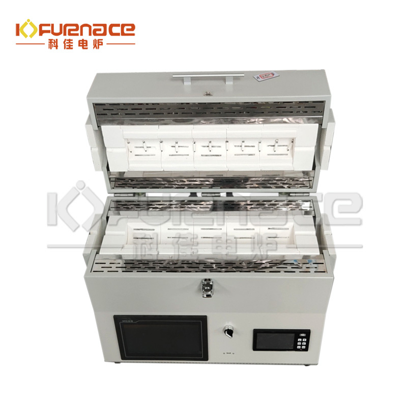 五溫區智能控溫管式爐