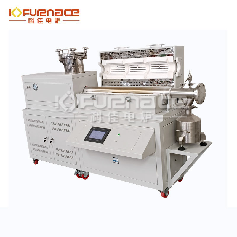 上部進料三溫區管式爐