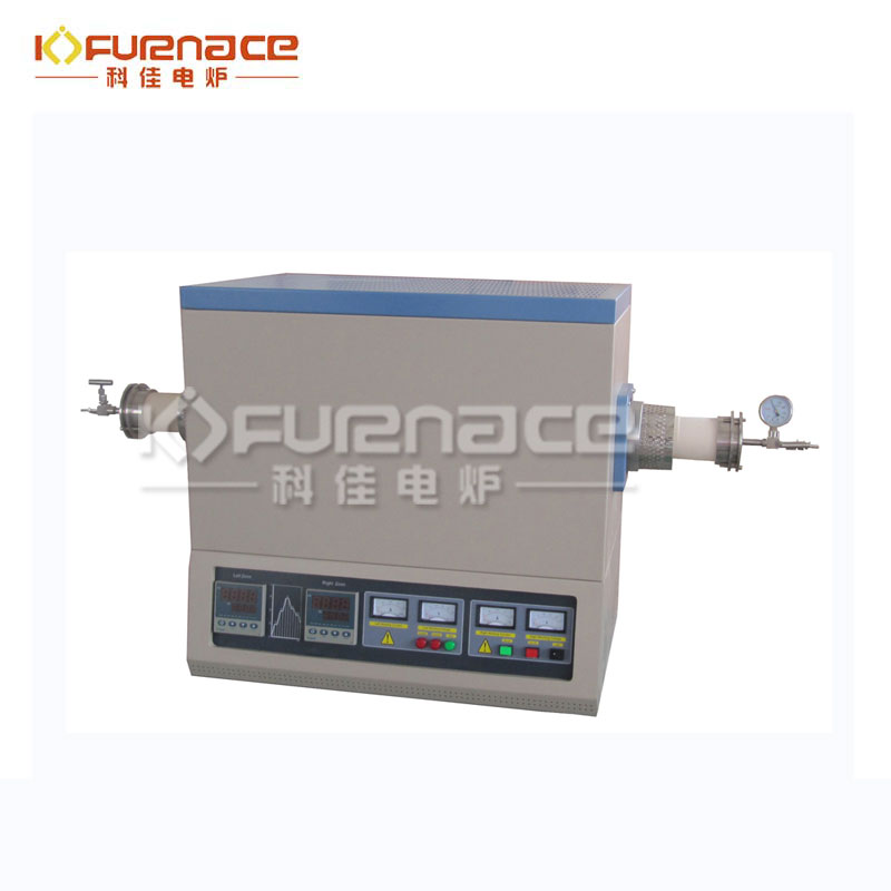 1600℃雙溫區高溫氣氛管式爐