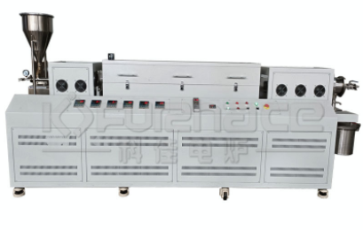 多溫區連續進出料旋轉管式爐