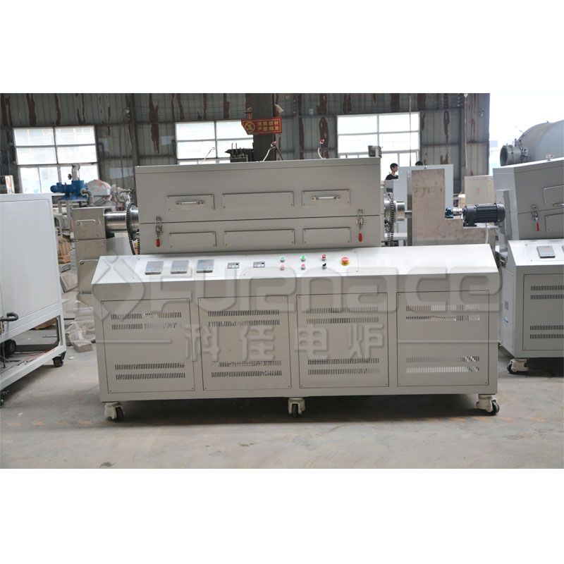 大尺寸旋轉多溫區梯度管式爐