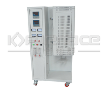 雙溫區立式流化床管式爐