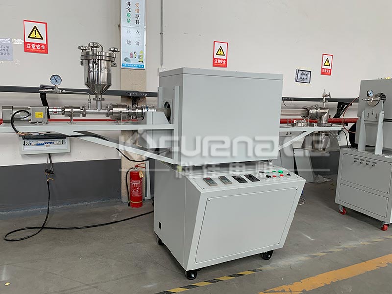 旋轉傾斜管式電阻爐