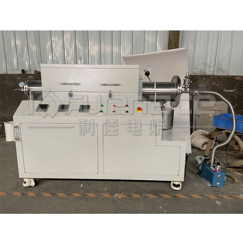 大口徑旋轉管式爐