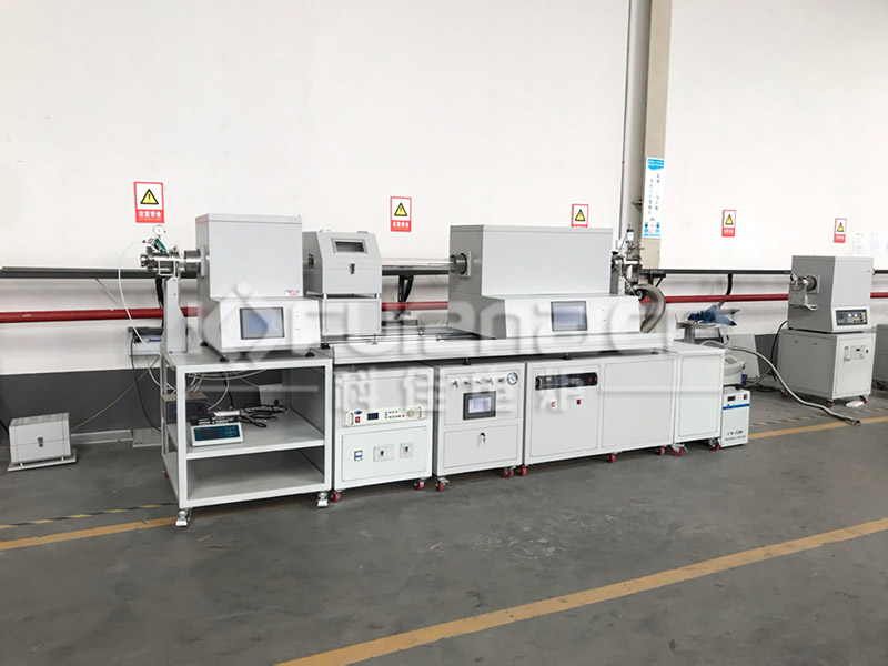 定制帶預熱的多氣路PECVD電爐