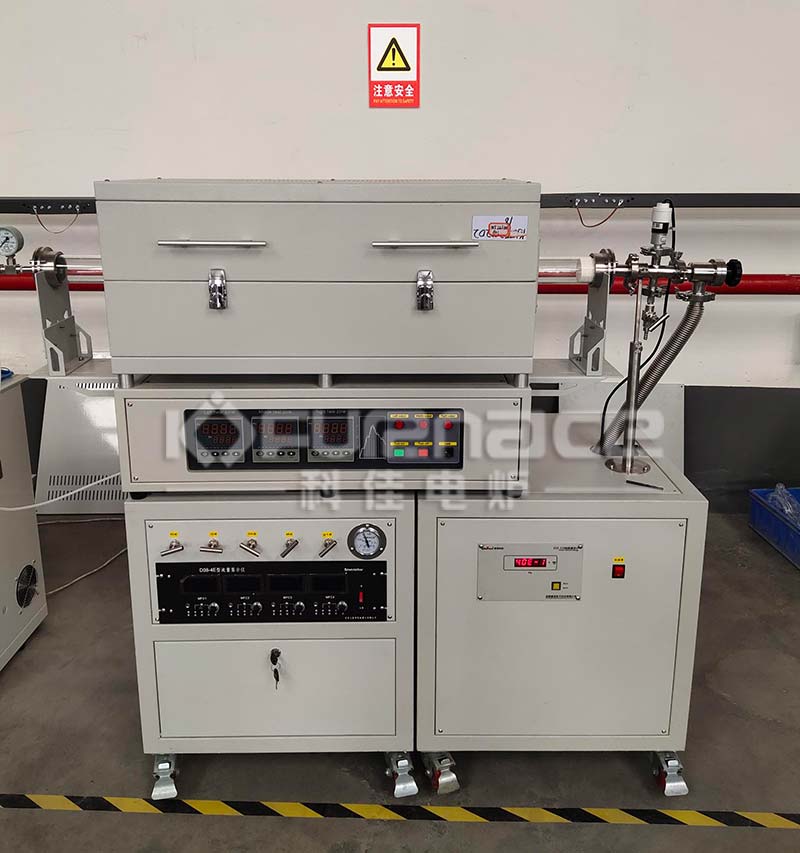 比較常用的實驗型三溫區CVD管式爐