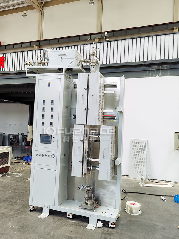 大型工業級定制帶預熱功能的立式管式爐