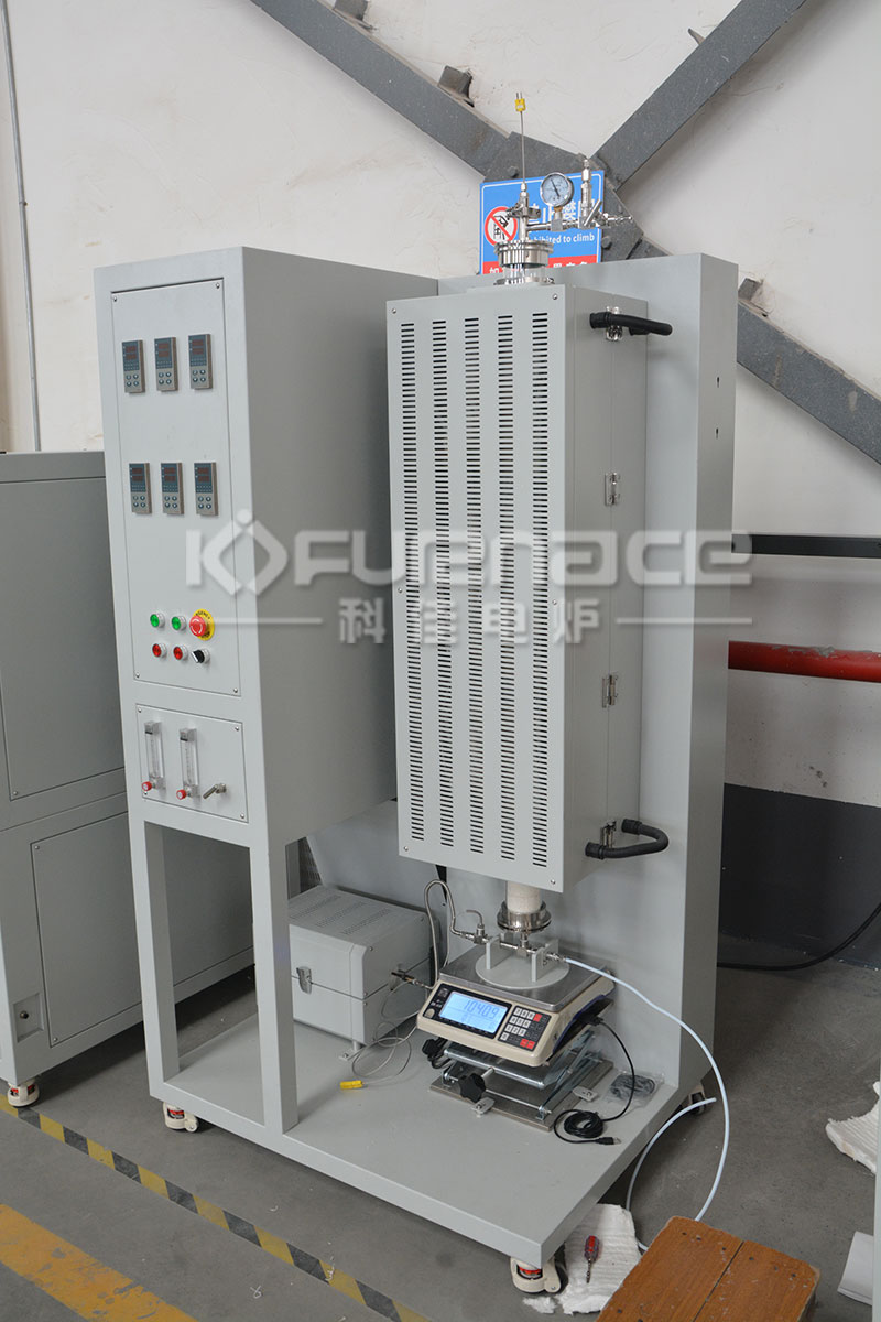 流化床立式管式爐實拍圖