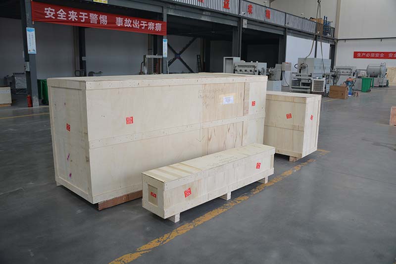 帶預(yù)熱的三溫區(qū)旋轉(zhuǎn)管式爐發(fā)貨圖