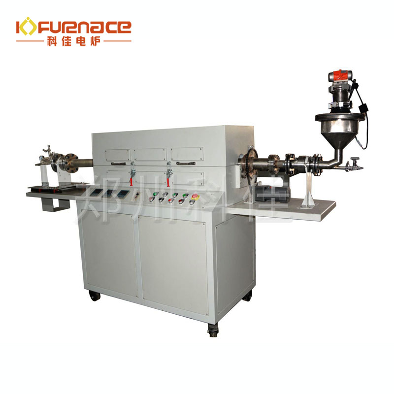 三溫區自動進出料旋轉爐