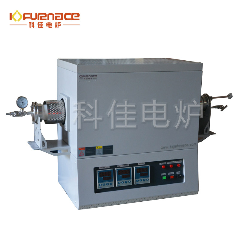 1600度三溫區真空管式爐