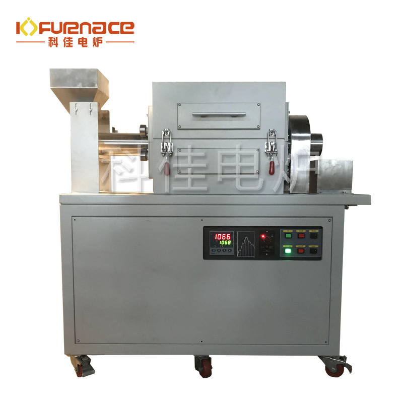 自動進出料旋轉管式爐