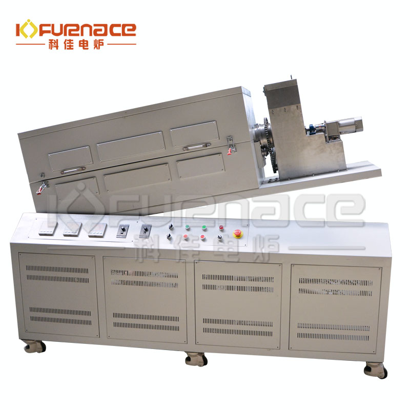 三溫區(qū)傾斜旋轉(zhuǎn)管式爐