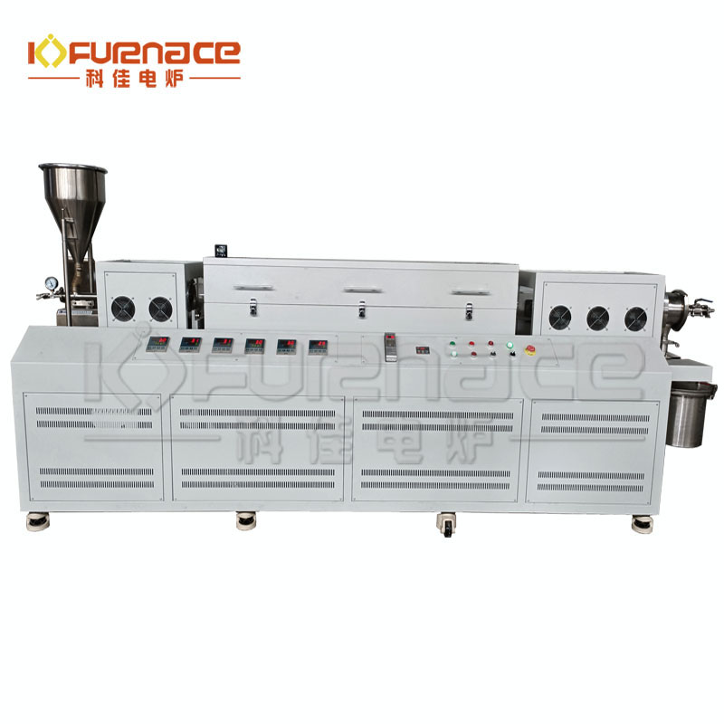 六溫區自動進出料旋轉管式爐