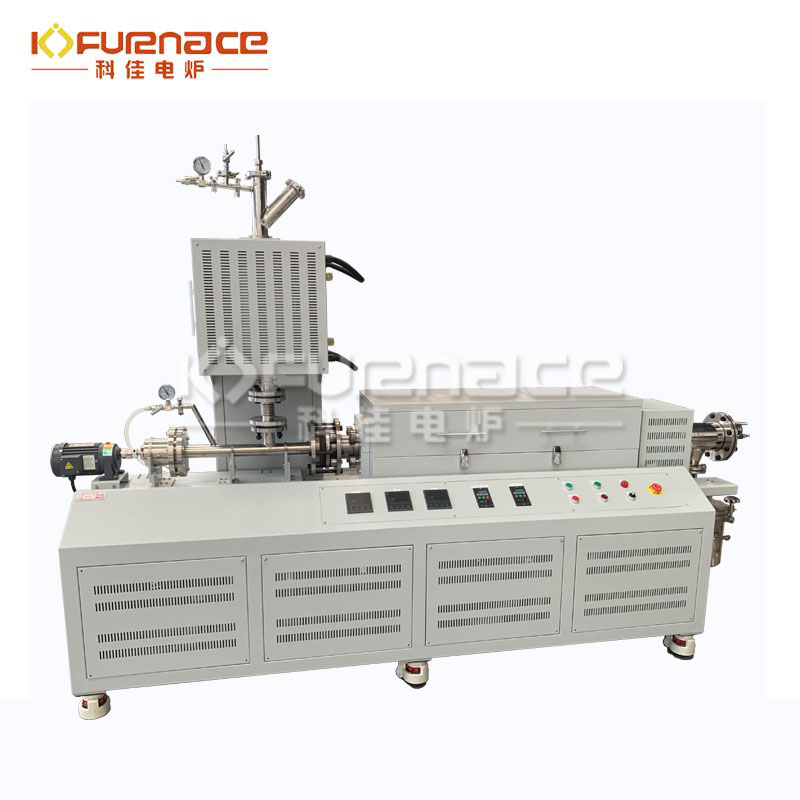 帶預熱的三溫區旋轉管式爐