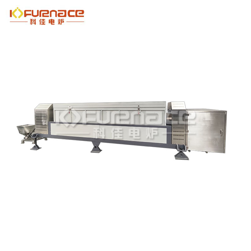 連續(xù)進出料多溫區(qū)大管徑回轉爐